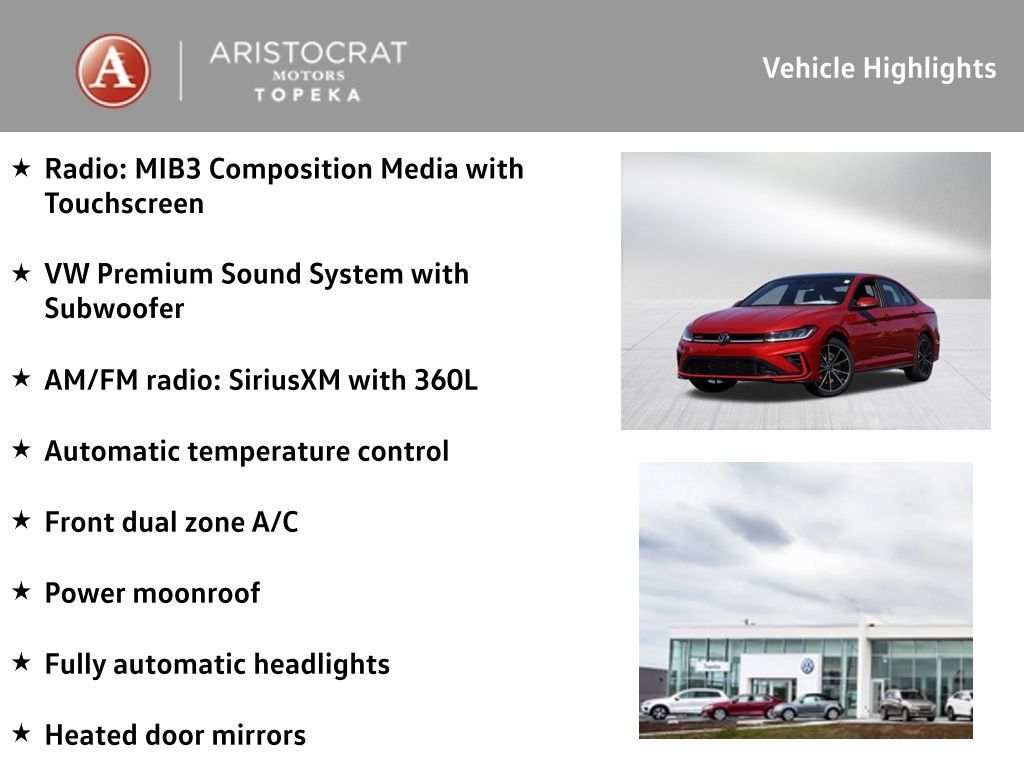 New 2026 Volkswagen Jetta GLI Autobahn FWD image 2