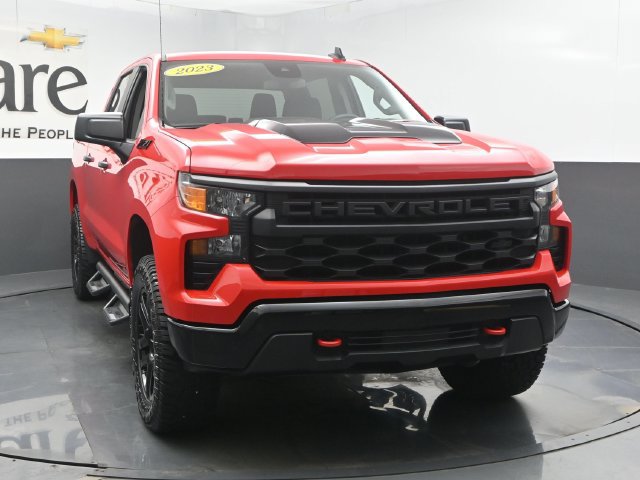 Used 2023 Chevrolet Silverado 1500 Custom Trail Boss w/ LPO, Dark Essentials Package AWD/4WD image 55