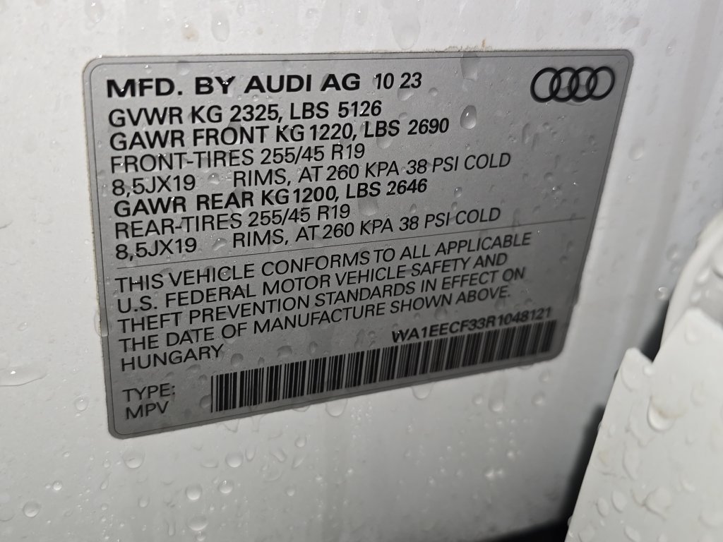 Certified 2024 Audi Q3 2.0T Premium Plus w/ Premium Plus Package AWD/4WD image 35