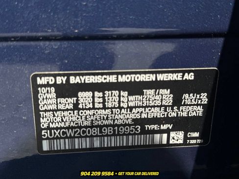 Used 2020 BMW X7 xDrive40i w/ Premium Package AWD/4WD image 10