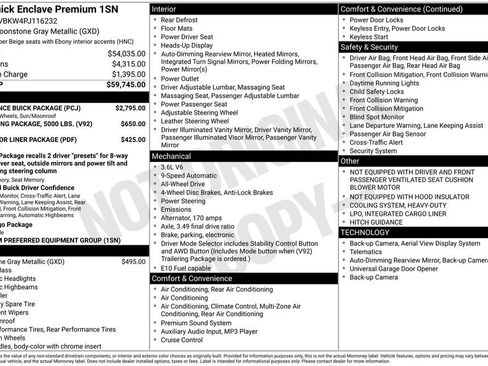 Used 2023 Buick Enclave Premium w/ Experience Buick Package image 13