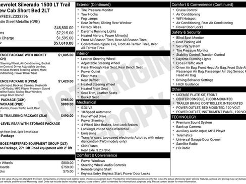Used 2020 Chevrolet Silverado 1500 LT Trail Boss AWD/4WD image 6