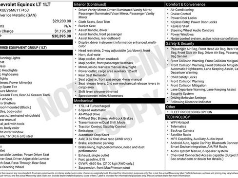 Used 2021 Chevrolet Equinox LT AWD/4WD image 12