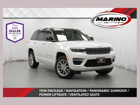 Certified 2022 Jeep Grand Cherokee Summit w/ Adv Protech Group IV AWD/4WD image 1