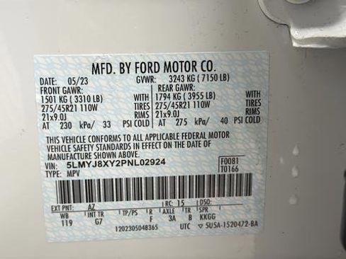 Used 2023 Lincoln Aviator Grand Touring w/ Equipment Group 301A AWD/4WD image 29
