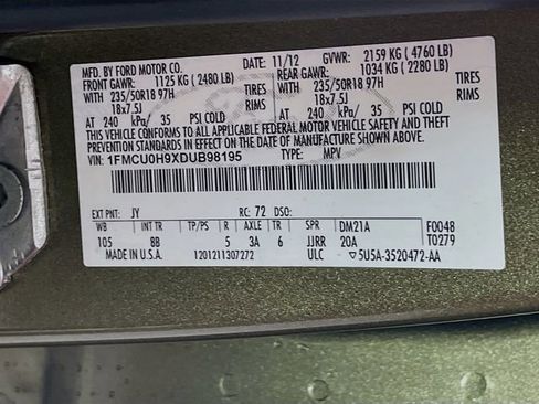 Used 2013 Ford Escape SEL FWD image 32