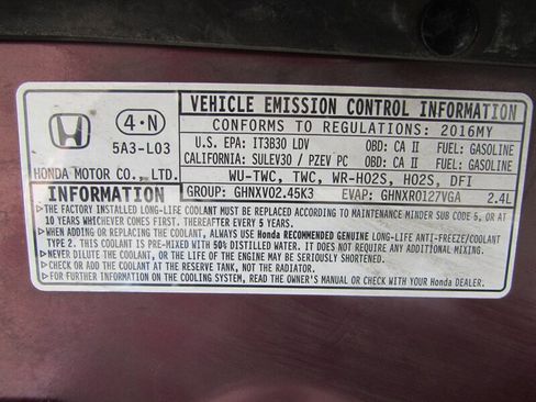 Used 2016 Honda Accord LX image 24