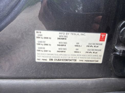 Used 2019 Tesla Model S Long Range AWD/4WD image 14