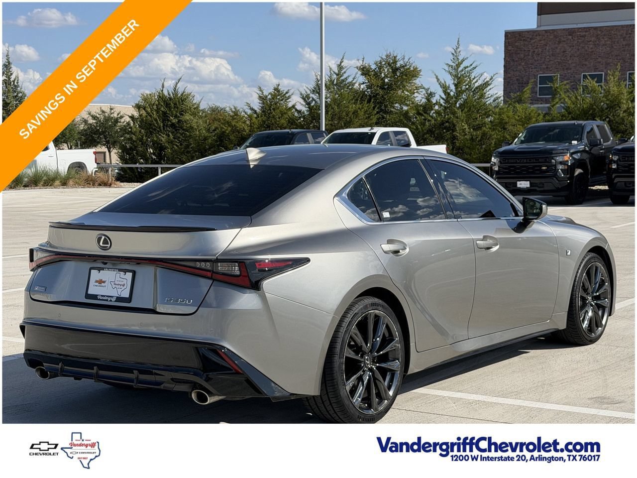 Used 2021 Lexus IS 350 F Sport w/ Accessory Package RWD image 4