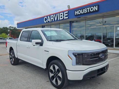 Used 2023 Ford F150 Lightning Platinum AWD/4WD image 1