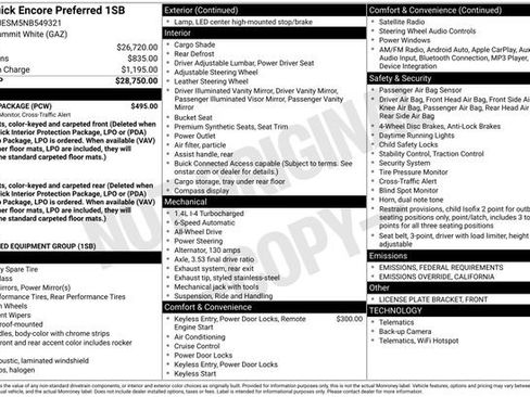 Used 2022 Buick Encore Preferred w/ Safety Package image 31