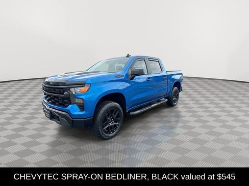 Used 2024 Chevrolet Silverado 1500 Custom Trail Boss w/ Turbomax Blackout Package AWD/4WD image 6