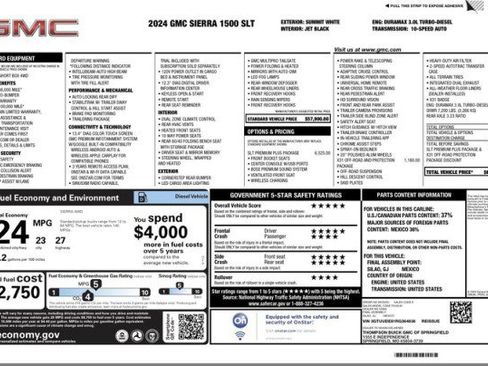 Used 2024 GMC Sierra 1500 SLT w/ SLT Premium Plus Package image 30