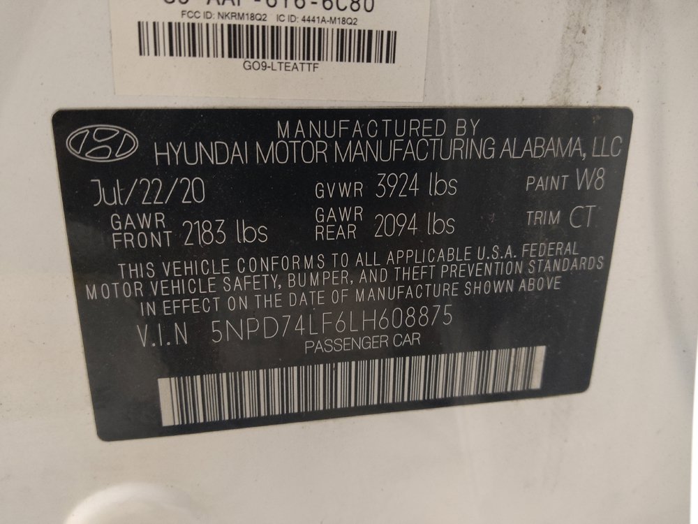 Used 2020 Hyundai Elantra SE w/ Cargo Package (C1) FWD image 33