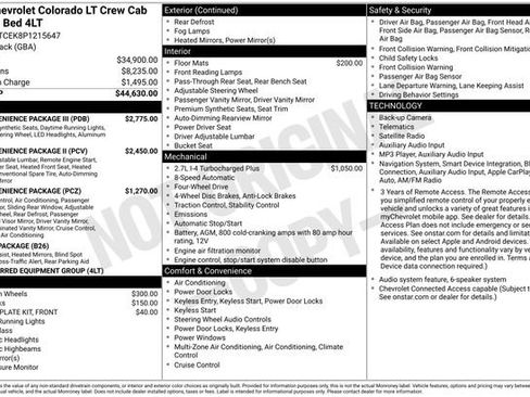 Used 2023 Chevrolet Colorado LT w/ LT Convenience Package III AWD/4WD image 30