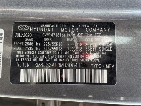 Used 2021 Hyundai Tucson SEL w/ Cargo Package FWD image 11