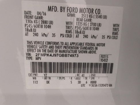 Used 2016 Ford Edge SEL AWD/4WD image 28