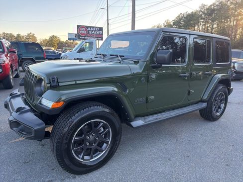 Used 2021 Jeep Wrangler Unlimited Sport image 1