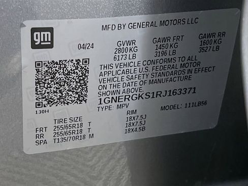 Used 2024 Chevrolet Traverse LT w/ Enhanced Driving Package FWD image 12