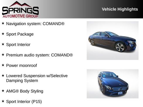 Used 2018 Mercedes-Benz E 300 E 300 image 2