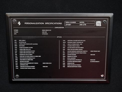 Used 2023 Ferrari 296 GTB RWD image 11