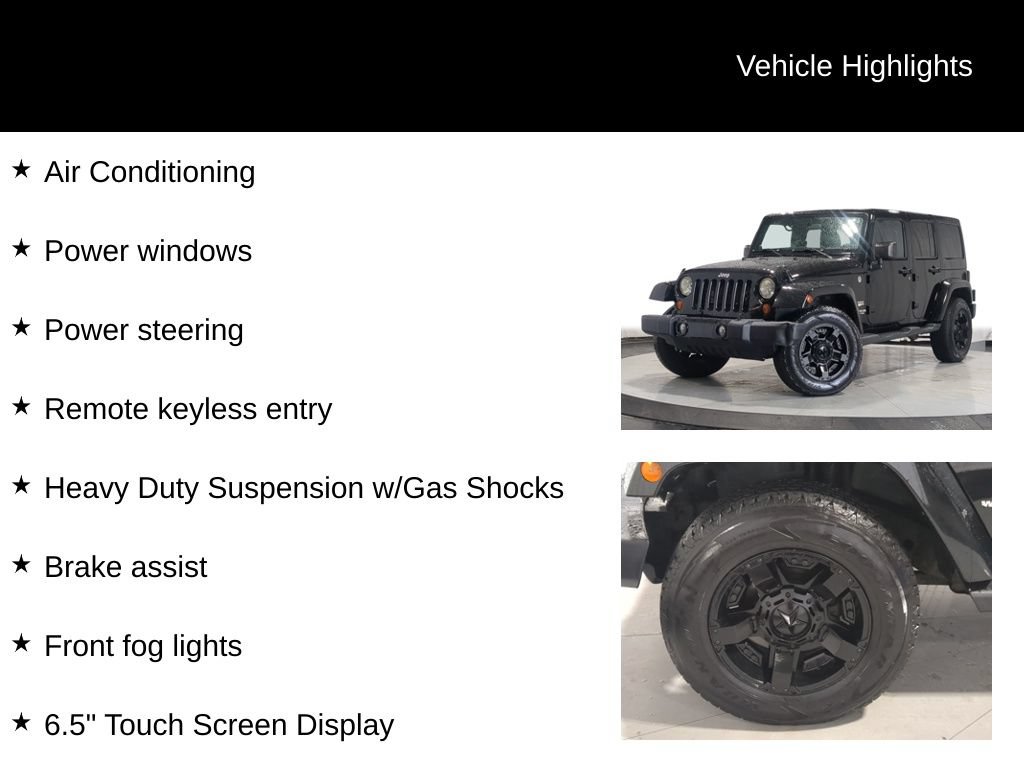 Used 2012 Jeep Wrangler Unlimited Sahara AWD/4WD image 13