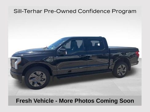 Used 2023 Ford F150 Lightning Lariat w/ Tow Technology Package AWD/4WD image 1
