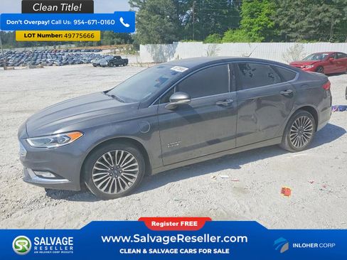 Used 2017 Ford Fusion Energi Titanium FWD image 1