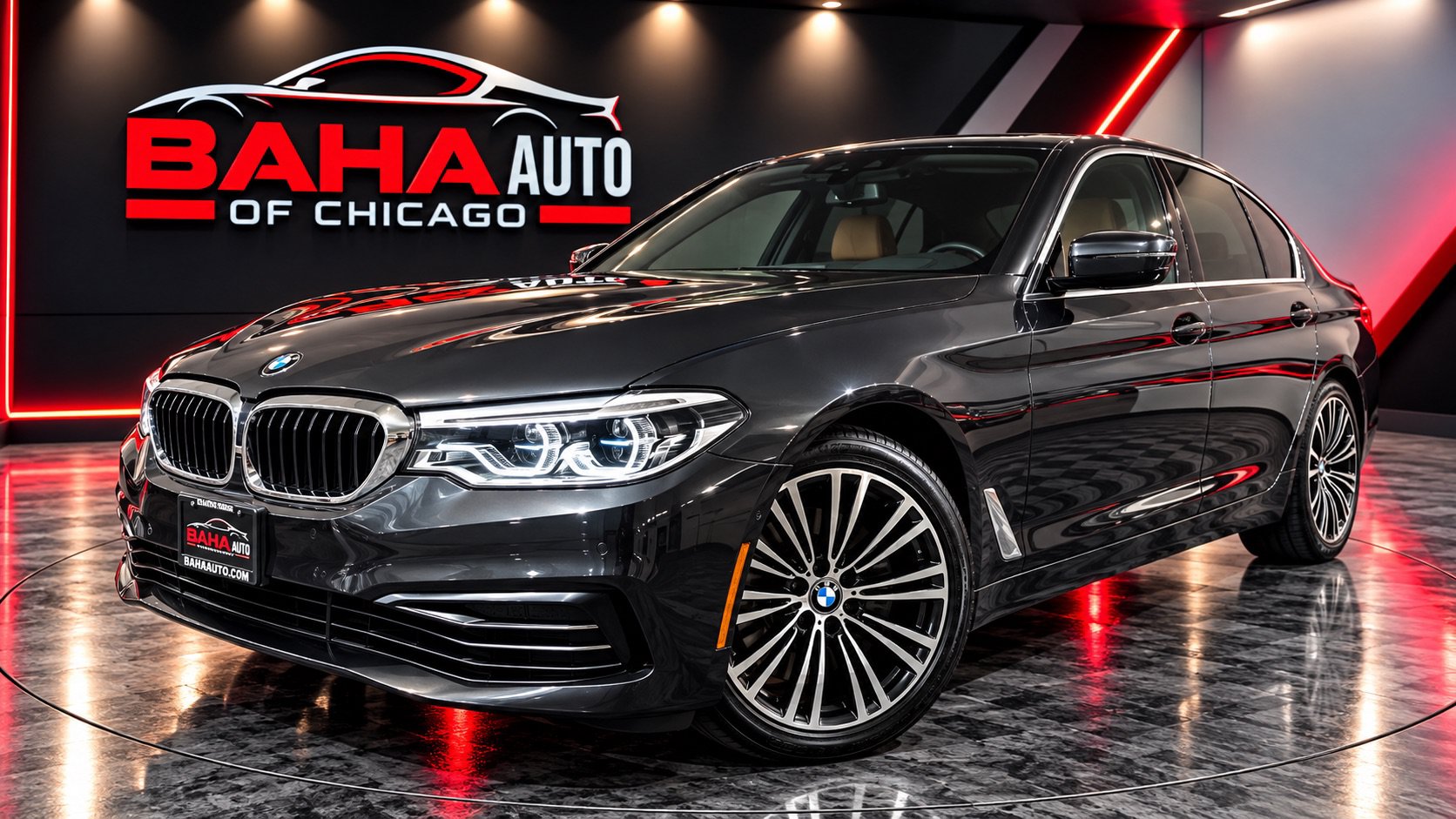 Used 2019 BMW 540i w/ Premium Package RWD image 1