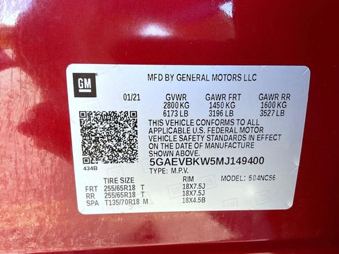 Used 2021 Buick Enclave Premium w/ LPO, Floor Liner Package image 26