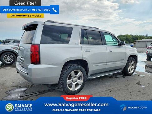 Used 2015 Chevrolet Tahoe LTZ AWD/4WD image 4