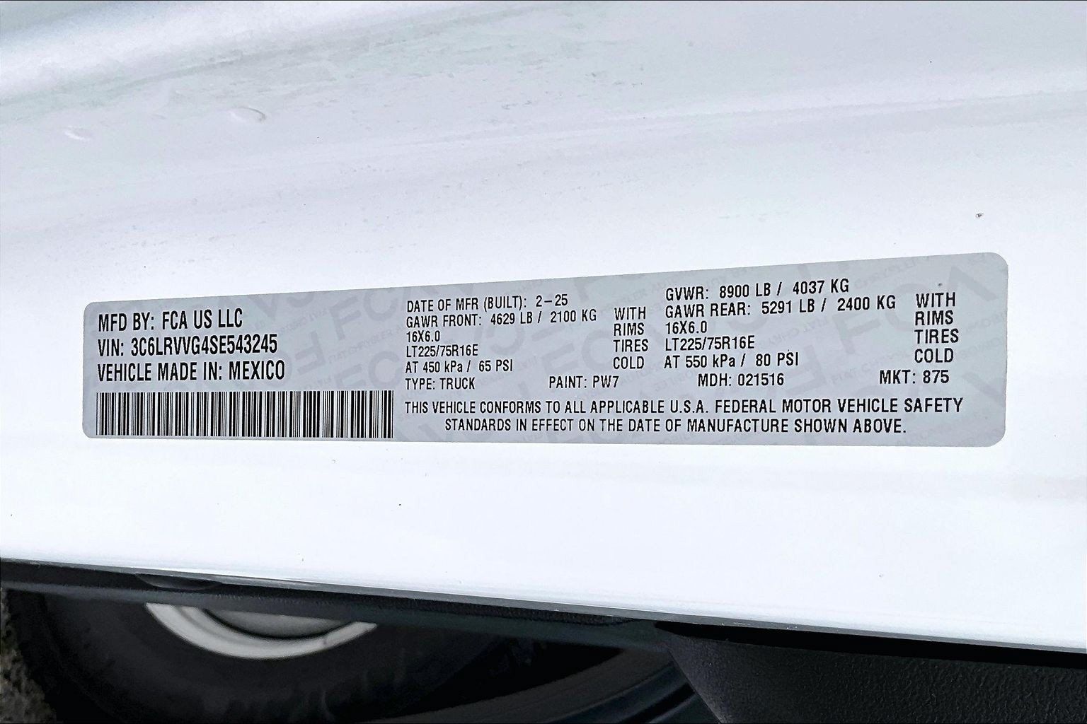 Used 2025 RAM ProMaster 2500 w/ U-Haul Equipment Group FWD image 30