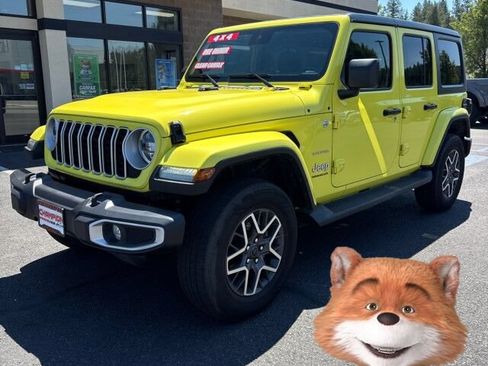 Used 2024 Jeep Wrangler Unlimited Sahara AWD/4WD image 1