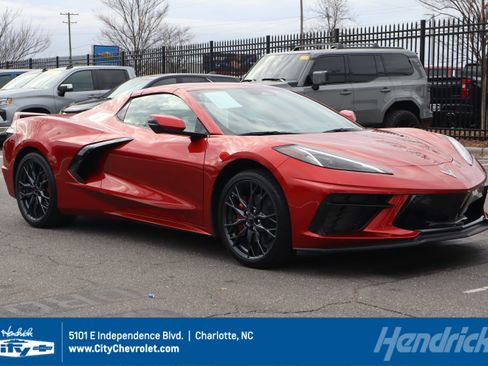 Used 2024 Chevrolet Corvette Stingray Premium Conv w/ Chrome Exterior Badge Package image 1