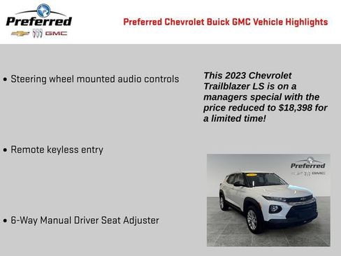 Certified 2023 Chevrolet TrailBlazer LS AWD/4WD image 2