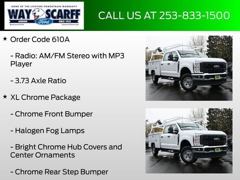 New 2026 Ford F350 XL w/ XL Chrome Package image 12