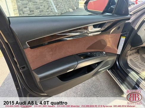 Used 2015 Audi A8 L 4.0T w/ Premium Package image 9