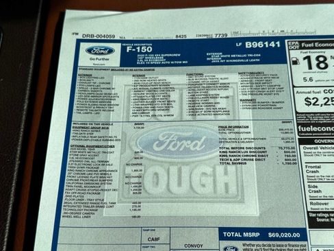 Used 2020 Ford F150 King Ranch w/ Equipment Group 601A Luxury AWD/4WD image 43