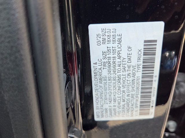Used 2025 Honda Ridgeline TrailSport image 24