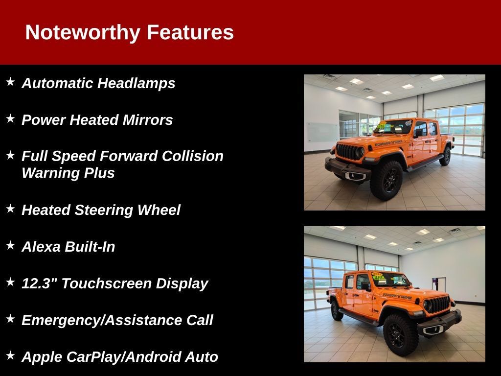 Used 2025 Jeep Gladiator Sport AWD/4WD image 14