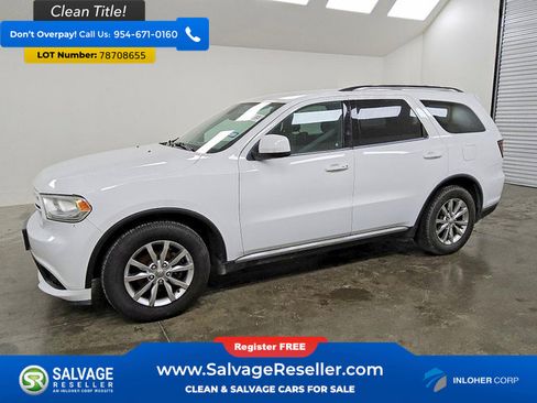 Used 2017 Dodge Durango SXT w/ Quick Order Package 23B RWD image 1