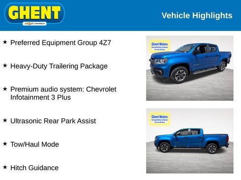 Used 2022 Chevrolet Colorado Z71 AWD/4WD image 2
