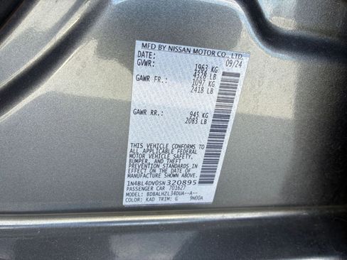 Used 2025 Nissan Altima 2.5 SV image 29