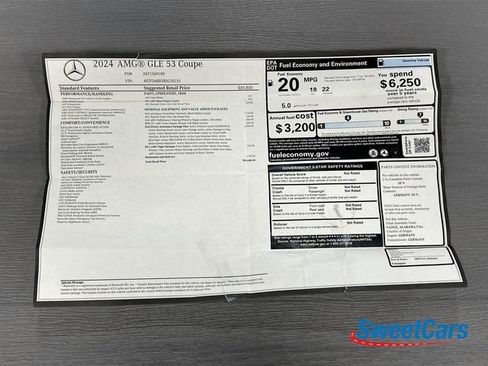 Used 2024 Mercedes-Benz GLE 53 AMG 4MATIC Coupe image 60