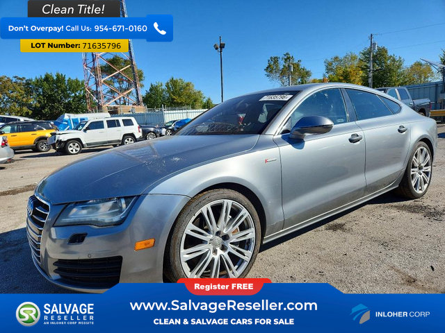 Used 2012 Audi A7 3.0T Premium Plus w/ Premium Plus Pkg AWD/4WD image 1