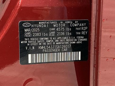 New 2025 Hyundai Sonata Limited image 38