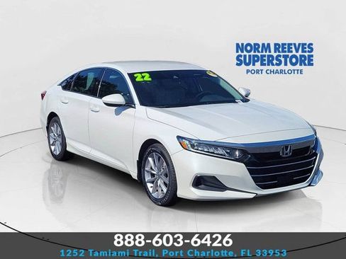 Certified 2022 Honda Accord LX image 1