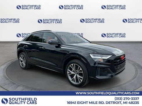 Used 2021 Audi Q8 Premium w/ Black Optic Package image 1