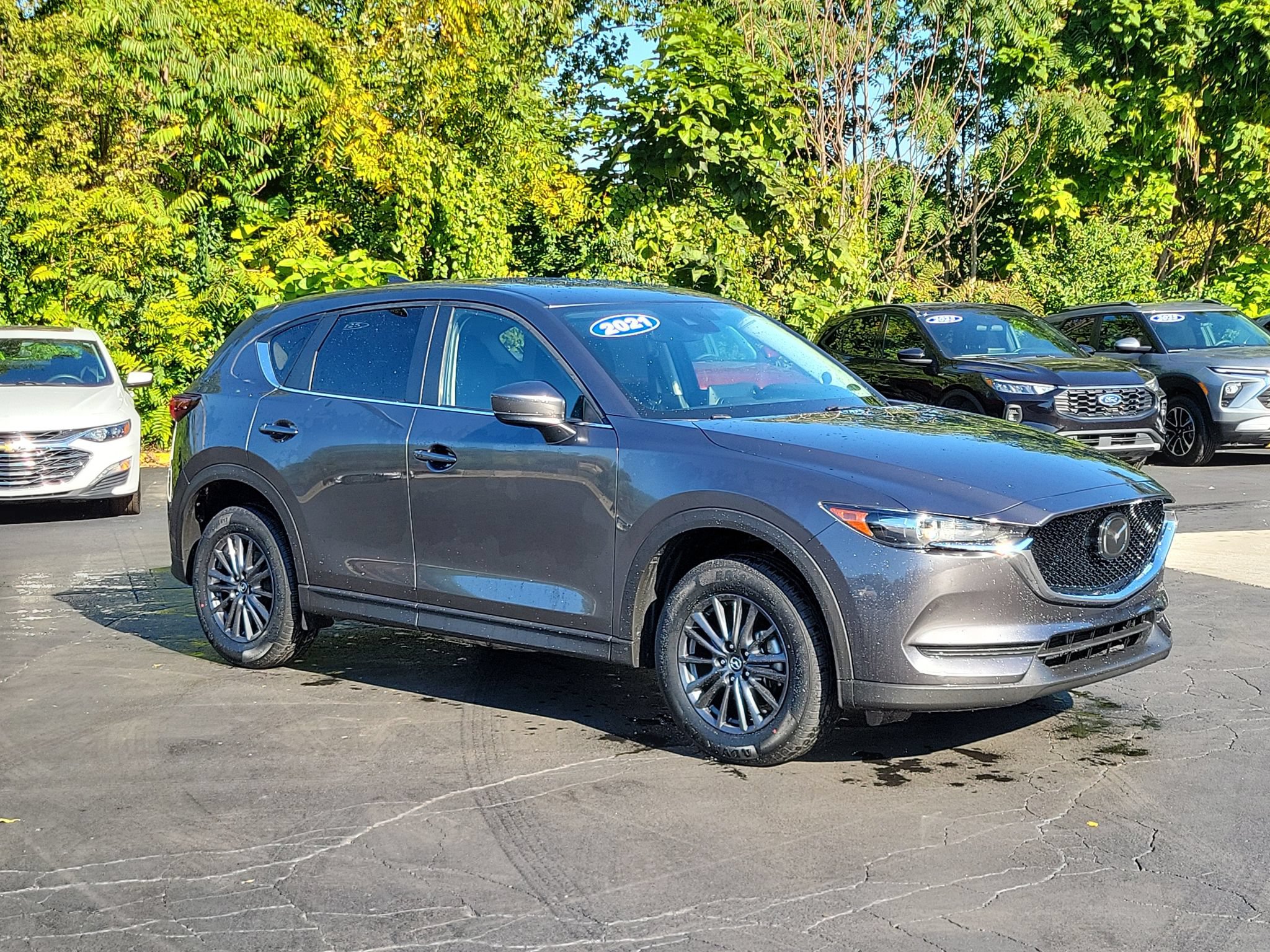 Used 2021 MAZDA CX-5 Touring w/ Touring Preferred SV Package AWD/4WD image 2