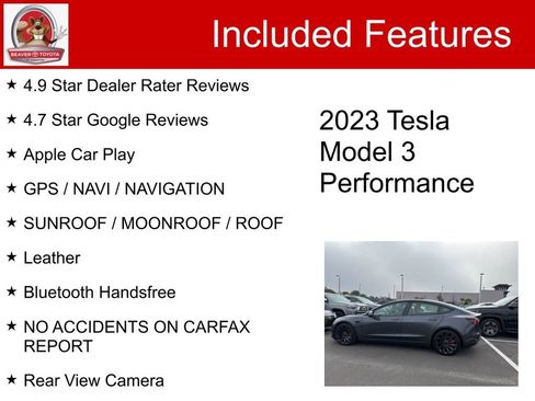 Used 2023 Tesla Model 3 Performance image 5
